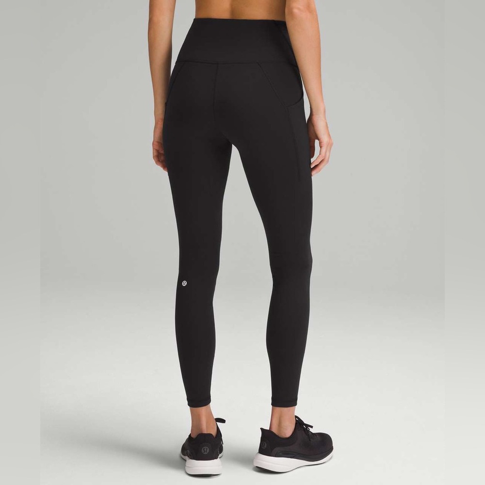 D - Lululemon Wunder Train High-Rise Tight with Pockets 28"
Black